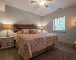 King Bedroom in Basement Apartment