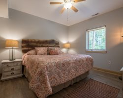 King Bedroom in Basement Apartment