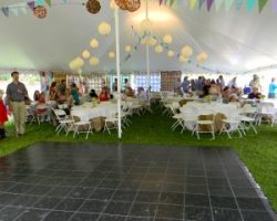 150 people and still room