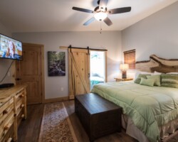 Barn Door Leads to Your Luxury Bath
